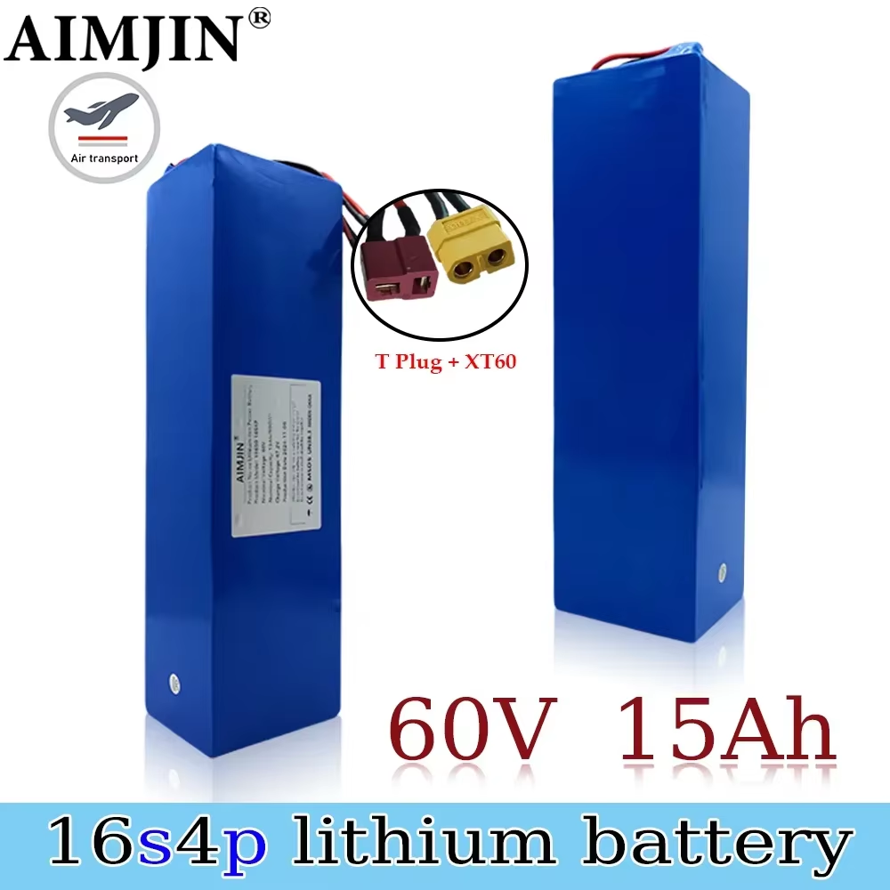 60V 50Ah Electric Scooter Battery - แบตเตอรี่ 60V 15Ah 16S4P 15000mAh 900Wh