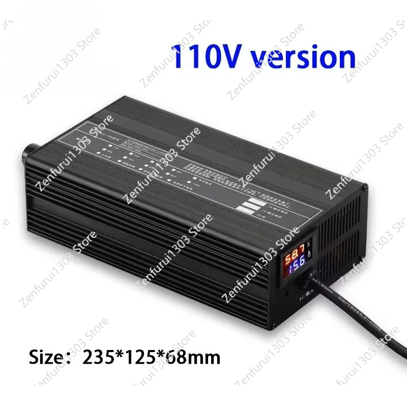 เครื่องชาร์จแบตเตอรี่ลิเธียม 1 - 72V 15A Fast Charger บทวิจารณ์และราคา